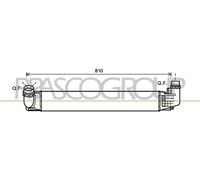 Intercooler Per DACIA DUSTER Dal 2010 Al 2013 DA820N002 8200880552