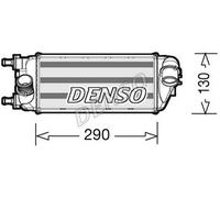 Intercooler PER Fiat 500 C 1.3 D Multijet 55 KW 75 CV