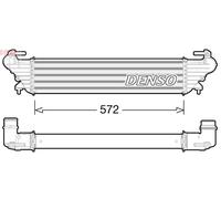 Intercooler per FIAT 500L TIPO