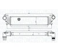 INTERCOOLER PER FIAT 500L -TIPO
