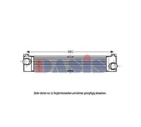 AKS DASIS 087018N Intercooler