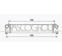 PRASCO FT360N001 Intercooler