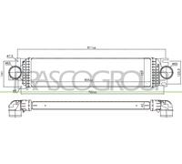 Intercooler per FORD MONDEO