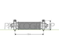 PRASCO FD107N001 Intercooler