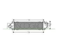 Intercooler Per Ford S-max Dal 2006 Al 2010 Fd730n003 1382884