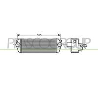 Intercooler per FORD TOURNEO CONNECT TRANSIT CONNECT