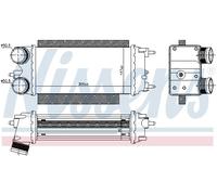 Intercooler per FORD TOURNEO COURIER TRANSIT COURIER