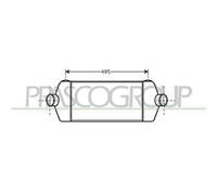 Intercooler Per FORD TRANSIT Dal 2006 Al 2013 FD912N001 1423732
