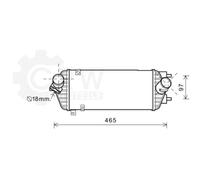 Intercooler Per Hyundai I40 CW VF