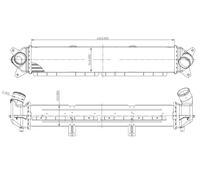 Intercooler per HYUNDAI KIA CEED ELANTRA i30 PROCEED XCEED