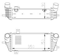 Intercooler per HYUNDAI KIA SPORTAGE TUCSON