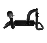 Intercooler Per Hyundai Per Genesis 2.0T Turbo 2010-2012 Performance Intercooler Piping Kit Tubo Flessibile Barra Montaggio Anteriore In Alluminio Piastra