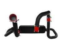 Intercooler Per Hyundai Per Genesis 2.0T Turbo 2010-2012 Performance Intercooler Piping Kit Tubo Flessibile Barra Montaggio Anteriore In Alluminio Piastra
