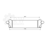 Intercooler Per IVECO Daily Furgone/V