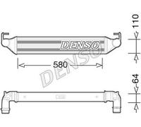 Denso Intercooler Jeep Renegade 1.6 2.0 Multijet Dit06002