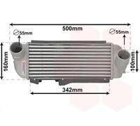 Intercooler per Kia Sportage Sl 2.0 Crdi AWD Hyundai IX35 Lm 4WD
