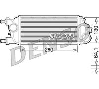 Intercooler PER Lancia Ypsilon 0.9 TwinAir 63 KW 86 CV