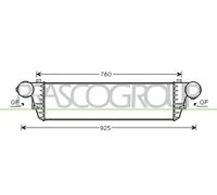 Intercooler per MERCEDES-BENZ LC CLK