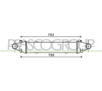 Intercooler per MERCEDES-BENZ LK