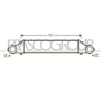PRASCO ME039N001 Intercooler