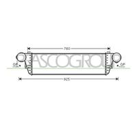 PRASCO ME026N003 Intercooler