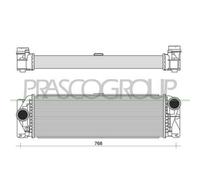 PRASCO ME923N003 Intercooler