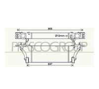 PRASCO DS816N001 Intercooler