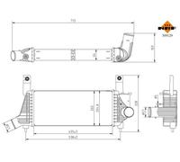 Intercooler Per Nissan NP300 Navara Pritsche/Fahrgestell 2.5 DCI