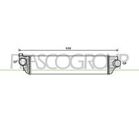 Intercooler per NISSAN OPEL RENAULT VAUXHALL MASTER MOVANO NV400