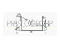 Intercooler Per NISSAN QASHQAI (J11) Dal 2014 Al 2017 DS712N001 144614EA0A