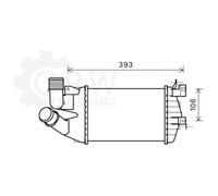 Intercooler Per Opel Astra H Caravan Astravan MK V A05