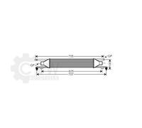 Intercooler Per Opel Corsa D 1.3 CDTi Anno 06-11