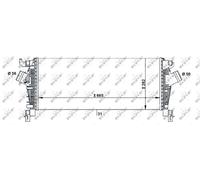 Intercooler per OPEL VAUXHALL ASTRA ASTRA J CASCADA INSIGNIA ZAFIRA TOURER