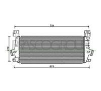 Intercooler Per Opel/vauxhall Astra J (p10) Dal 2009 Al 2011 Op416n003 13311080