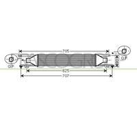 PRASCO OP034N001 Intercooler