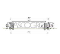 PRASCO OP700N002 Intercooler