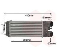 Intercooler Per Peugeot 208 WA_ WC_ 1.6 16V RC Citroën DS3 207 Cabriolet