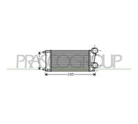 Intercooler PRASCO per Citroen Berlingo Box / Monovolume