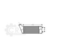 Intercooler Per Peugeot 308 CC 2.0 HDI Anno 09-12