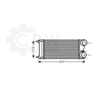 Intercooler Per Peugeot Citroën 308 SW DS4 CC 4A_ 4C_ LC_