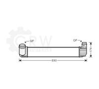 Intercooler Per Renault Grand Scénic III Megane Grandtour DZ0/1_ JZ0/1_