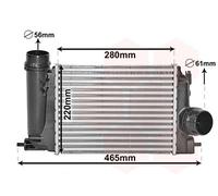 Intercooler Per Renault Kadjar 1.2 TCe 130 1.5 dCi 110 Megane IV Grandtour
