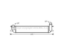 Intercooler per Renault Laguna III Grandtour KT0 /1 Coupé DT0/1 Latitudine L70_