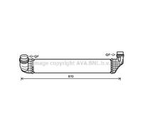 Intercooler Per Renault Scénic III JZ0/1_ Grand