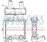 Intercooler per SMART CABRIO CITY-COUPE CROSSBLADE FORTWO ROADSTER