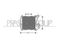 Intercooler Per Smart City Coupe' Dal 1998 Al 2002 Me302n002 Q0002490v007000000