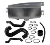 Intercooler Per Subaru Per Impreza Per WRX STI EJ20 EJ25 2.0/2.5 Turbo Per Saab 9-2x Aero 05-06 Aggiornamento Montaggio Intercooler(Nero)