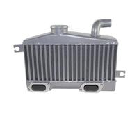 Intercooler Per Subaru Per Impreza Per WRX STI GC8 BK Supporto Potenziato Intercooler Turbo Adatto Per EJ20 100mm(D'argento)