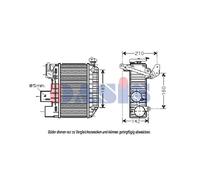 Intercooler per Toyota Avensis Station Wagon T25_T22 _Corolla