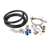 Intercooler per turbo Kit tubazione di raffreddamento e drenaggio dell'olio del turbocompressore T25 T28 T25/T28 G28 GT25 GT28